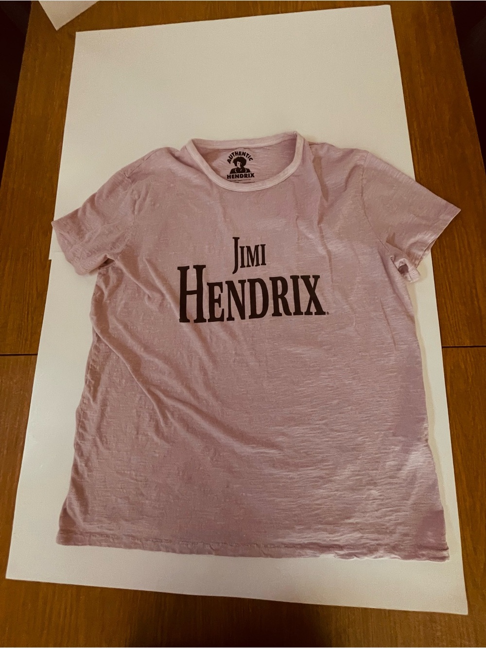 Lucky Brand Jimi Hendrix Graphic Tee in Mauve